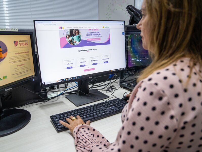 OVG e Goiás Social inovam e disponibilizam site para ampliar doações do aquecendo vidas