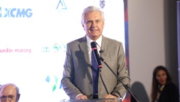 Caiado destaca potencial econômico da mineração em Goiás na abertura de evento do setor