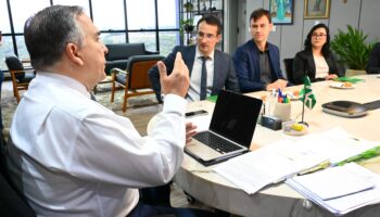 Prefeito Sandro Mabel e Defensoria Pública discutem ações para população em situação de rua