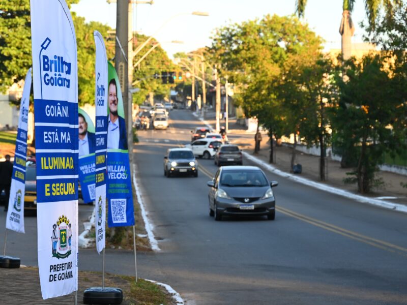 Brilha Goiânia chega a campinas e vai melhor iluminação para população