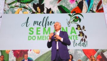 “Em Goiás, conciliamos desenvolvimento e preservação ambiental”, afirma Caiado durante abertura da Semana do Meio Ambiente