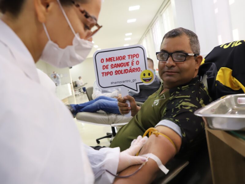 Banco de Sangue precisa de doares as vesperas de feriado prolongado