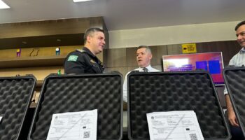 GCM recebe etilômetros do Detran para uso em operações da Balada Responsável