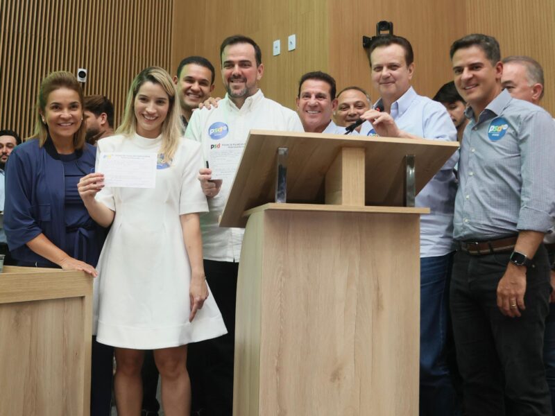 Gustavo Mendanha se filia ao PSD e mira disputa pelo Senado em 2026