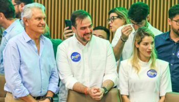 Com presença de Caiado, filiação de Mendanha ao PSD reforça base aliada em Goiás