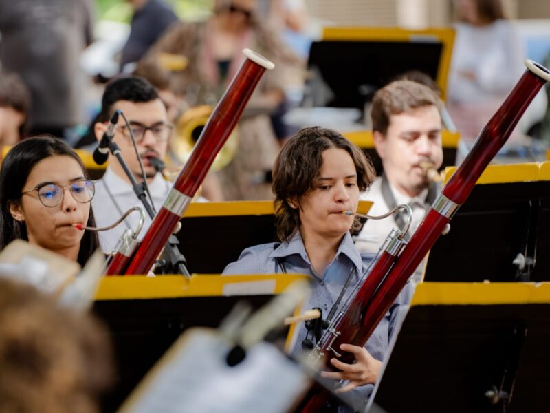 Orquestra Jovem Municipal se apresentana Praça do Ipê neste domingo (15/6)