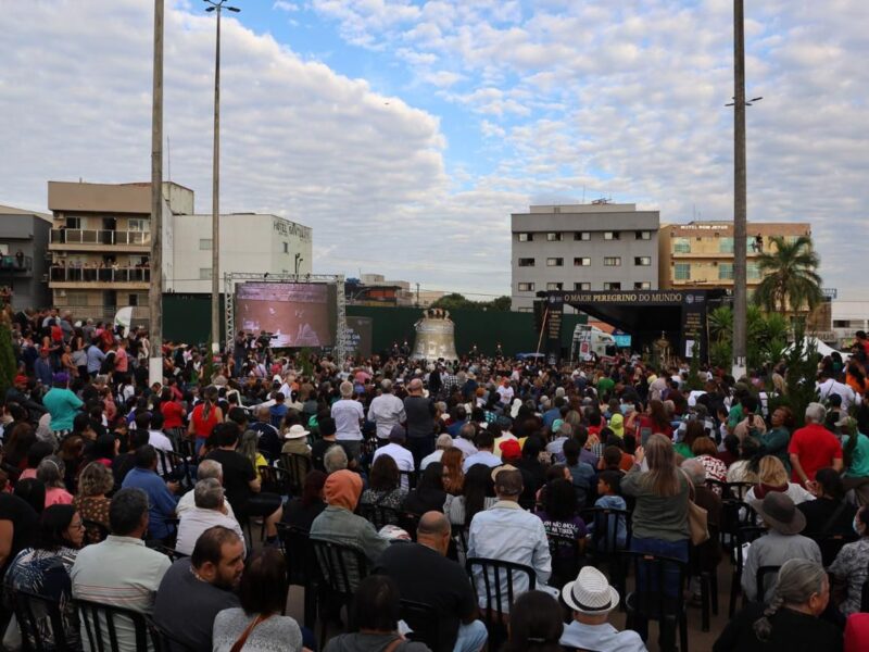 Vox Patris é recebido com missa e procissão em Trindade