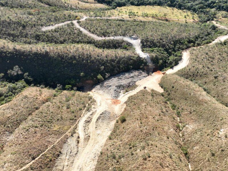 Retirada do lixo do lixão de Padre Bernardo começa no dia 21 de julho