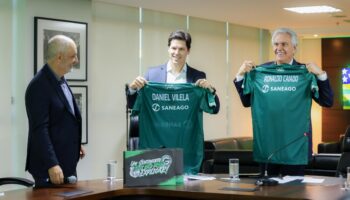 Saneago renova patrocinio para ao Goiás Vôlei