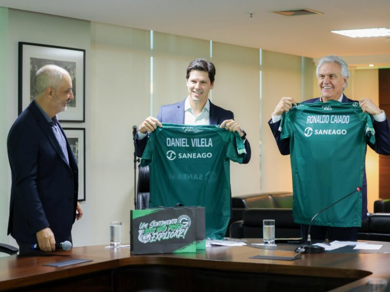 Saneago renova patrocinio para ao Goiás Vôlei