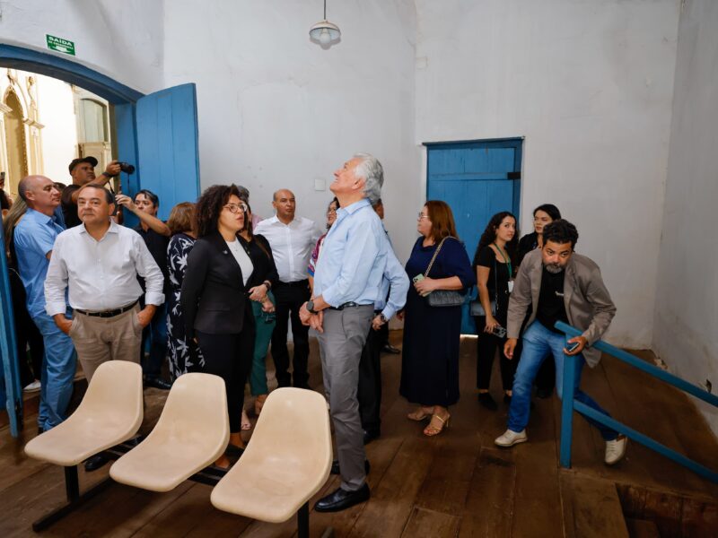 Na transferência da capital, Ronaldo e Gracinha Caiado lançam projeto de revitalização de Igrejas da cidade de Goiás