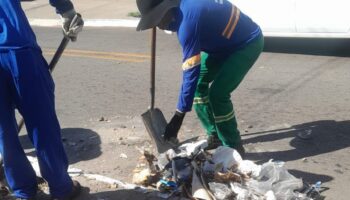 Prefeitura de Goiânia reforça limpeza de bocas de lobo para prevenir alagamentos na capital