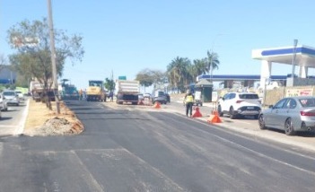 Obras de alargamento de pista da Avenida Jamel Cecílio, no Jardim Goiás, entram em estágio final