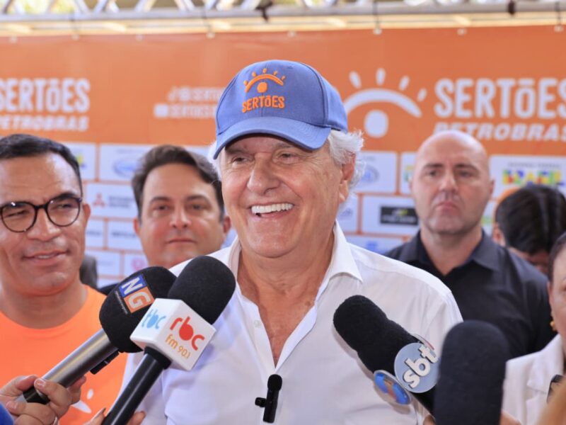 Caiado anuncia largada do Sertões 2025 em Goiânia