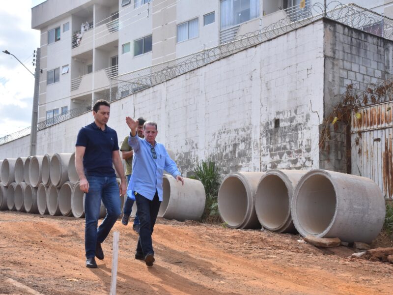 Aparecida investe em obras para acabar com alagamento na cidade