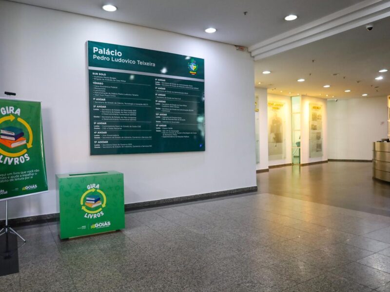 Segunda edição da Campanha Gira Livros em Goiás é iniciada