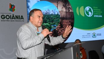 Prefeito Sandro Mabel lança 1º Fórum Goianiense de Mudanças Climáticas
