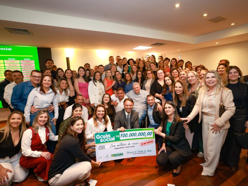 Caiado e Gracinha anunciam R$ 100 milhões para reforma de 304 Cras e 110 Creas nos municípios