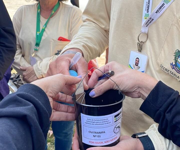 Prefeitura de Aparecida intensifica combate ao Aedes aegypti com o uso de armadilhas