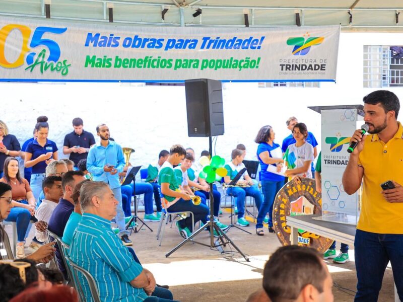 Prefeitura inaugura novas sedes da Educação e da Agricultura em Trindade