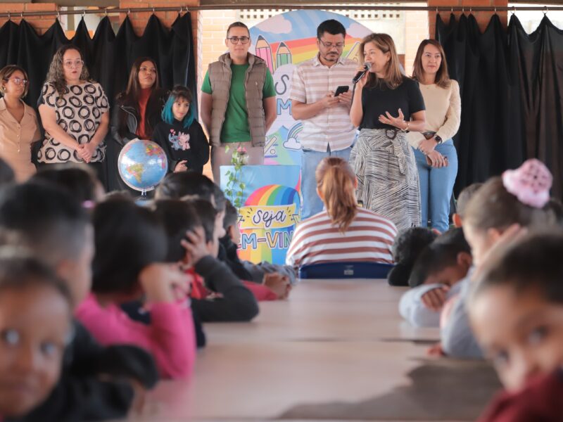 Salas climatizadas são a atração do retorno do ano letivo em escolas municipais de Aparecida de Goiânia