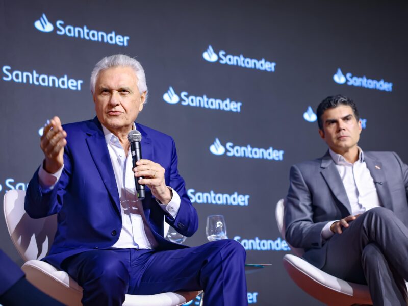 Goiás é destaca que em conferência do Banco Santander