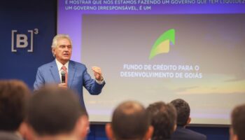 “Em Goiás há confiança, segurança e oportunidade para investidores”, afirma Caiado ao lançar fundo de investimento na Bolsa