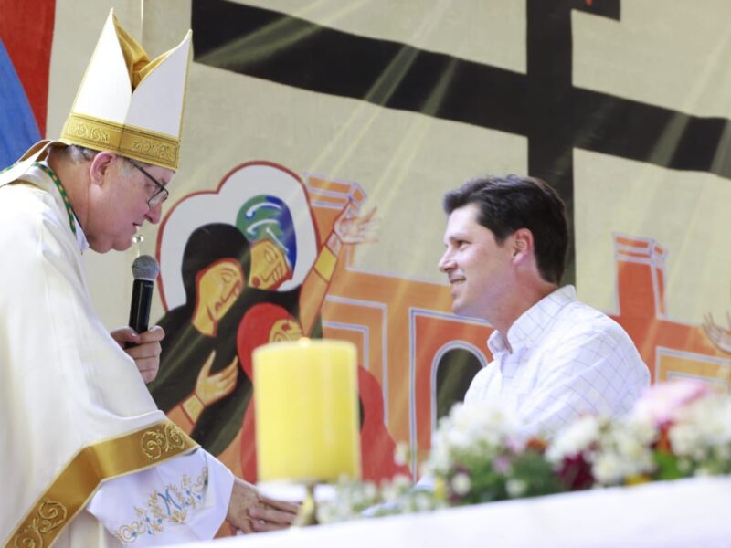Daniel Vilela participa de Romaria e vistoria obras no Parque de Terra Ronca
