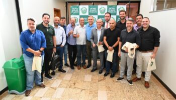 Prefeito Sandro Mabel promove visita dos vereadores à sede do consórcio Limpa Gyn