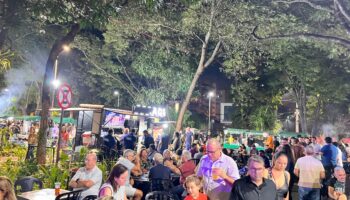 Projeto Música no Bosque transforma parque em pista de dança ao ar livre com show flashback