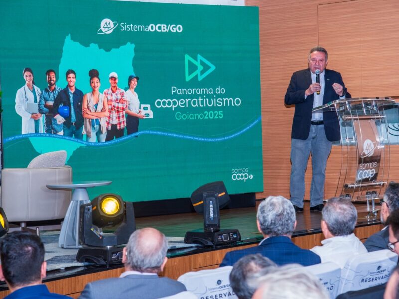 Ativos das cooperativas goianas representam 21% do PIB do Estado