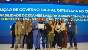 Saúde de Goiás conquista prêmio nacional em inovação digital