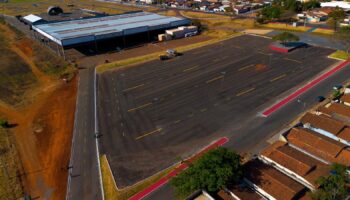 SMT revitaliza estacionamento do Centro de Eventos para o Festival Gastronômico