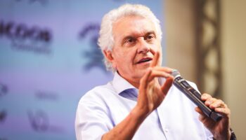 Caiado defende rigor contra o crime organizado no Rocas Festival em Itu (SP)