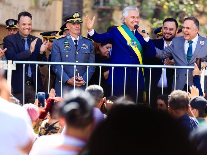 Caiado defende segurança pública como base para a verdadeira independência