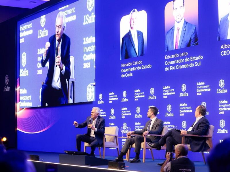 "Hoje, Goiás é um estado seguro e tem a melhor educação básica do país", afirma Ronaldo Caiado