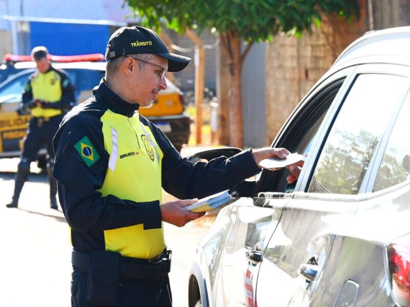 Prefeitura de Goiânia realiza ações educativas durante Semana Nacional de Trânsito