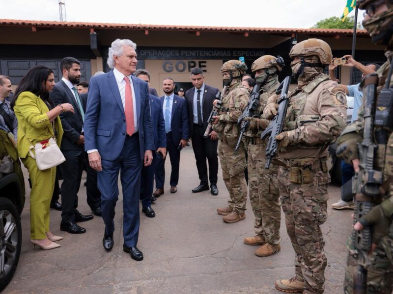 Caiado afirma que controle dos presídios garantiu retomada da segurança em Goiás