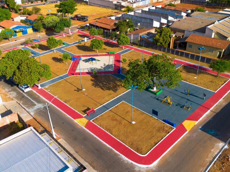 Praça do Caju em Trindade é modelo de gestão focada na qualidade de vida