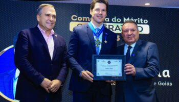 Daniel Vilela recebe Comenda do Mérito Cooperativo e destaca apoio do Governo de Goiás ao setor