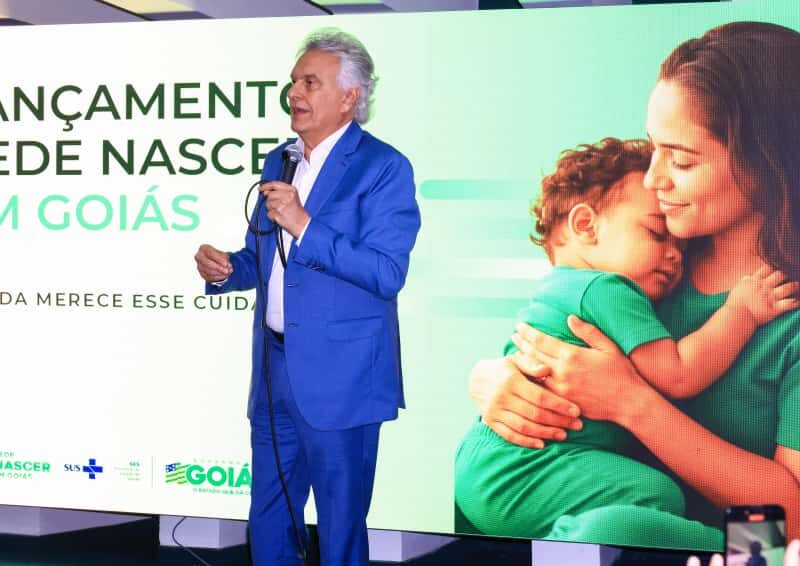Caiado lança programa de saúde que busca reduzir a mortalidade infantil
