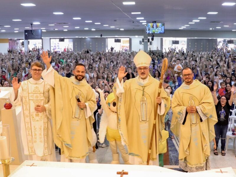 Mais de duas mil crianças participam do Jubileu das Crianças na Paróquia Nossa Senhora da Assunção
