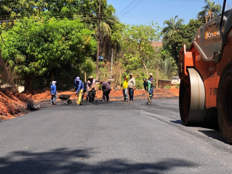 Obras de infraestrutura avançam nas Chácaras São Joaquim