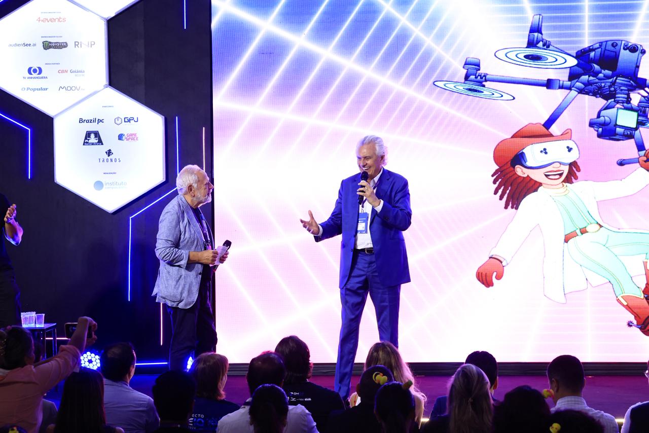 Caiado abre Campus Party Goiás e destaca liderança do Estado em tecnologia e inovação