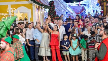 Luzes, espetáculo e emoção marcam abertura do Natal do Bem 2025