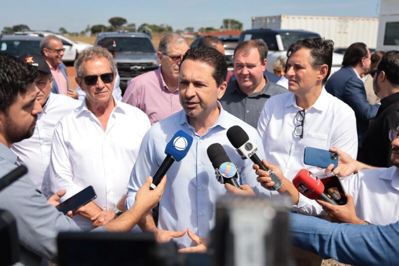 Prefeito Vilela acompanha avanço de obras do Antares e destaca a consolidação de Aparecida como polo logístico