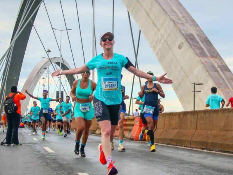 Maratona Monumental de Brasília: milhares de atletas, 654 cidades e 48 nacionalidades