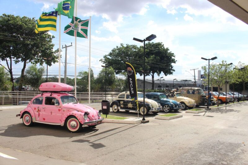 Hecad promove exposição de carros antigos para pacientes internados