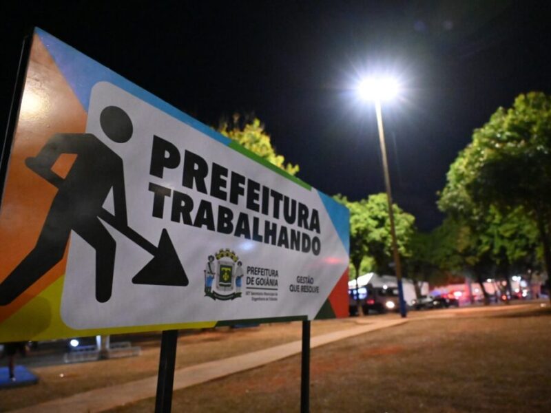 Prefeitura de Goiânia intensifica troca de lâmpadas em parques da cidade