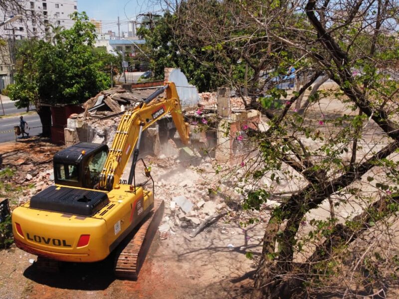 Mais de 30 mocós são demolidos em Goiânia em 2025